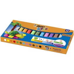 Plastelina Bic 12 kol. plastelina mix (947713)