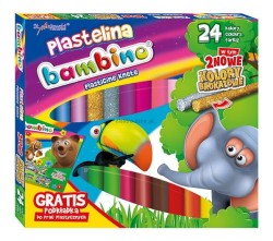 Plastelina St.Majewski 24 kol. standard mix
