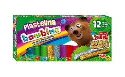 Plastelina St.Majewski 12 kol. BAMBINO mix