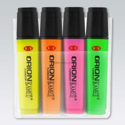 Zakreślacz Kamet ORION, 4 kolory 1,0-5,0 mm (K-1095)