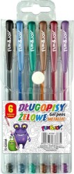 Długopis żelowy Fun&amp;Joy metaliczny (FJ-G06M)