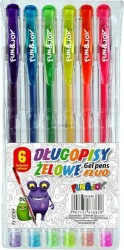 Długopis żelowy Fun&amp;Joy fluorescencyjny (FJ-G06F)