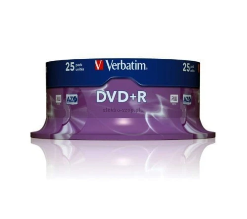 Płyta dvd Verbatim DVD+R 4,7 GB x16