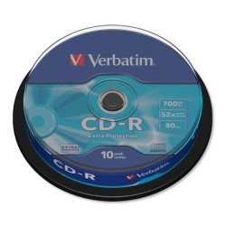 Płyta cd Verbatim CD-R cake 10 700 MB x52