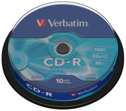 Płyta cd Verbatim CD-R cake 10 700 MB x52
