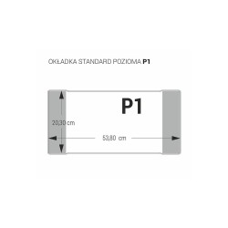 Okładka Biurfol P1 203 mm x 538 mm (OZK-33)