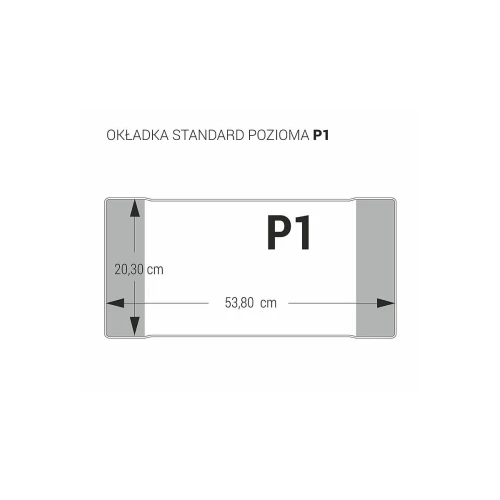 Okładka Biurfol P1 203 mm x 538 mm (OZK-33)