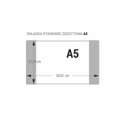 Okładka Biurfol zeszytowa A5 212 mm x 303 mm (OZK-01)