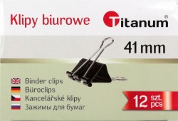 Klip Titanum czarny 41 mm (BC41)