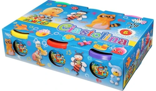 Ciastolina Flamingo 6 kol. 420g (3632)