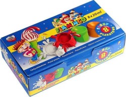 Farby plakatowe Flamingo 8 kolorów x 20ml