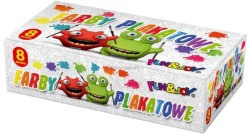 Farby plakatowe Fun&amp;Joy kolor: mix 20 ml 8 kol. (FJ-008)