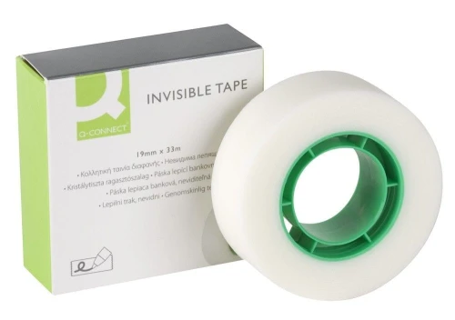 Taśma biurowa Q-Connect można po niej pisać 19 mm 33 m (KF02164)