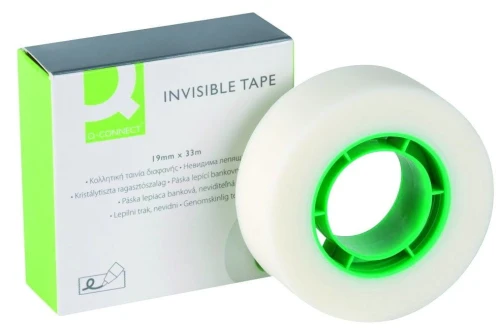 Taśma biurowa Q-Connect można po niej pisać 19 mm 33 m (KF02164)