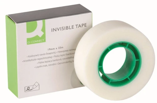 Taśma biurowa Q-Connect można po niej pisać 19 mm 33 m (KF02164)