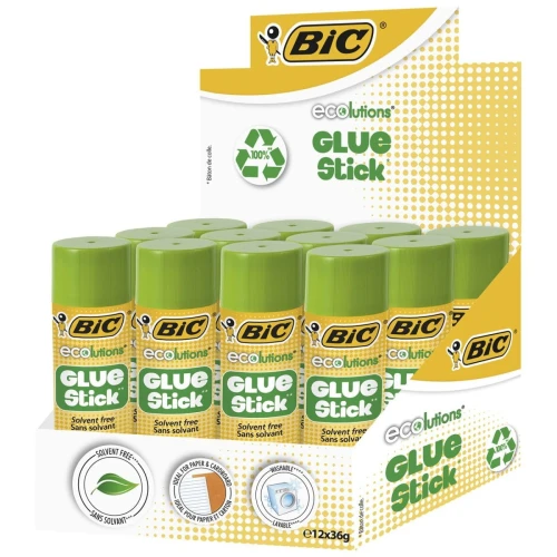 Klej w sztyfcie Bic Ecolutions 36g 36 g (905511)