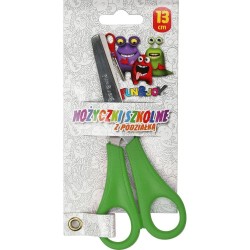 Nożyczki Fun&amp;Joy z podziałką 13 cm (FJS1002)