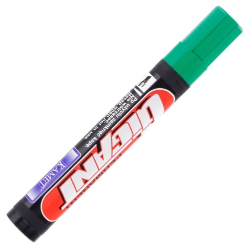 Marker permanentny Kamet Gigant, zielony 1,0-5,0 mm ścięta końcówka