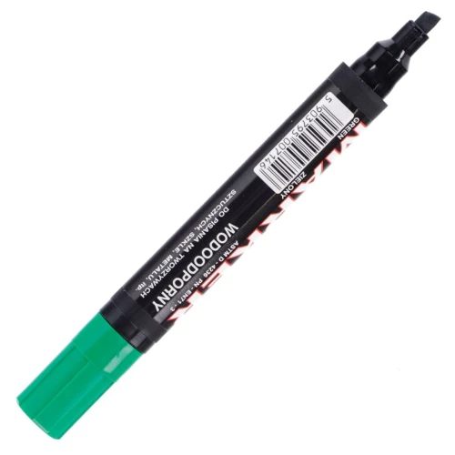 Marker permanentny Kamet Gigant, zielony 1,0-5,0 mm ścięta końcówka