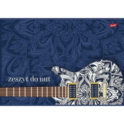 Zeszyt do nut St.Majewski A4 16k. 70 g pięciolinia