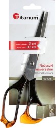 Nożyczki Titanum bursztynowe 21 cm (S04018)
