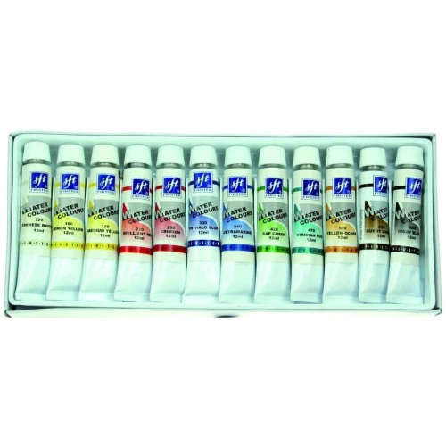 Farby akwarelowe Firster w tubach 12 ml 12 kol. (FWC-121)