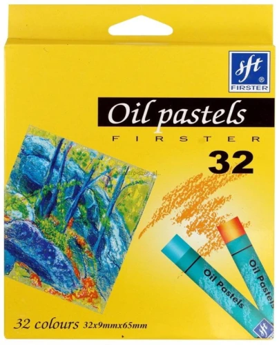 Pastele olejne Firster 32 kolory okrągłe ?9 mm (FOP-32)