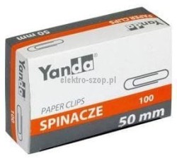 Spinacz okrągły Yanda R-50 50 mm 100 szt (110-1650)