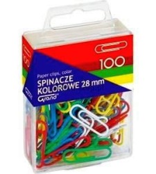Spinacz okrągły Grand T4 28 mm 100 szt (110-1139)
