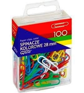 Spinacz okrągły Grand T4 28 mm 100 szt (110-1139)