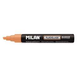 Marker specjalistyczny Milan do szyb fluo, pomarańczowy 2,0-4,0 mm ścięta końcówka (591093201)