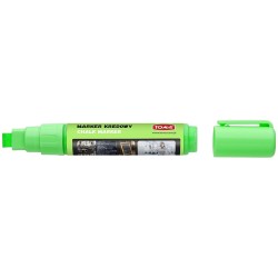 Marker specjalistyczny Toma zielony kredowy, zielony 8,0 - 5,0 mm ścięta końcówka (To-291)