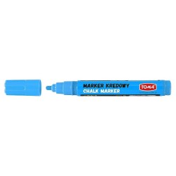 Marker specjalistyczny Toma kredowy, niebieski 4,5 mm okrągła końcówka (TO-292 1 2)