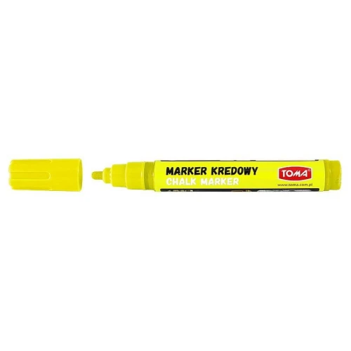 Marker specjalistyczny Toma, żółty 4,45 mm okrągła końcówka (TO-292 7 2)