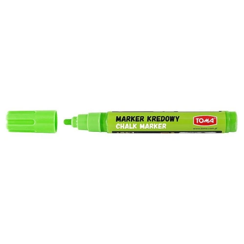 Marker specjalistyczny Toma kredowy, zielony 4,5 mm okrągła końcówka (TO-292 4 2)