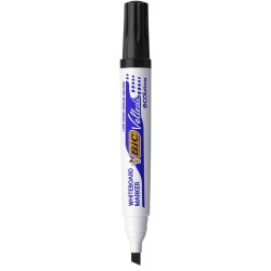 Marker suchościeralny Bic Velleda Ecolutions 1751, czarny 3,7-5,5 mm ścięta końcówka (904946)