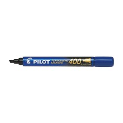 Marker permanentny Pilot, niebieski 1,0-4,0 mm ścięta końcówka (SCA-400-L)