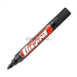 Marker permanentny Kamet permanent GIGANT, czarny 1,5-2,5 mm okrągła końcówka (K-1068)