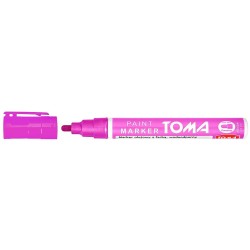 Marker olejowy Toma, różowy 2,5 mm okrągła końcówka (to-40)