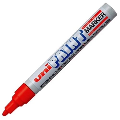 Profesjonalny marker olejowy UNI PX-20 czerwony