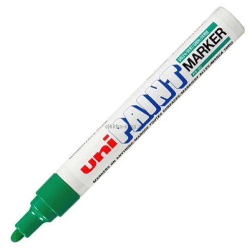 Profesjonalny marker olejowy UNI PX-20 zielony