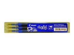 Wkład do pióra kulkowego Pilot Frixion, niebieski 0,35 mm (BLS-FR7-L-S3)