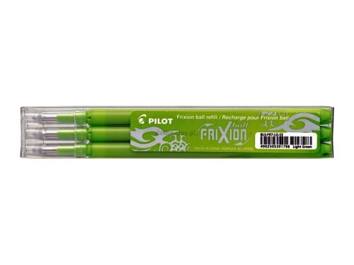 Wkład do pióra kulkowego Pilot Frixion, jasnozielony 0,35 mm (BLS-FR7-LG-S5)