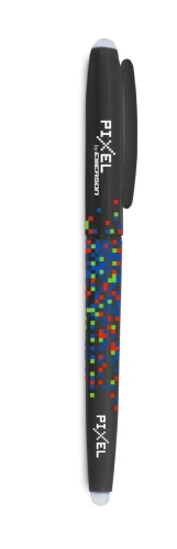 Długopis olejowy Emerson termościeralny pixel 0,7 mm czerwony (p-dlucze-1x12)