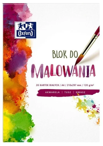 Blok artystyczny Oxford Oxford A4 120g 20k (400093194)