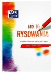 Blok rysunkowy Oxford Oxford A3 biały 120g 20k (400093197)