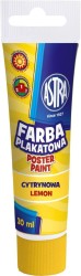 Farby plakatowe Astra kolor: cytrynowy 30 ml 1 kol.