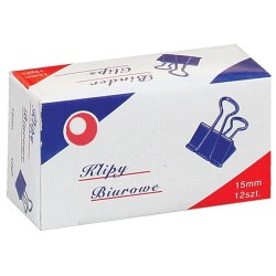 Klip Titanum czarny 15 mm (BC15)