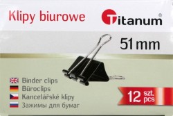 Klip Titanum czarny 51 mm (BC51)