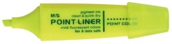Zakreślacz Point Liner AHM21572 M&amp;G zapachowy ścięta końcówka 1-4 mm żółty